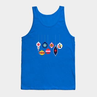 Retro baubles Tank Top